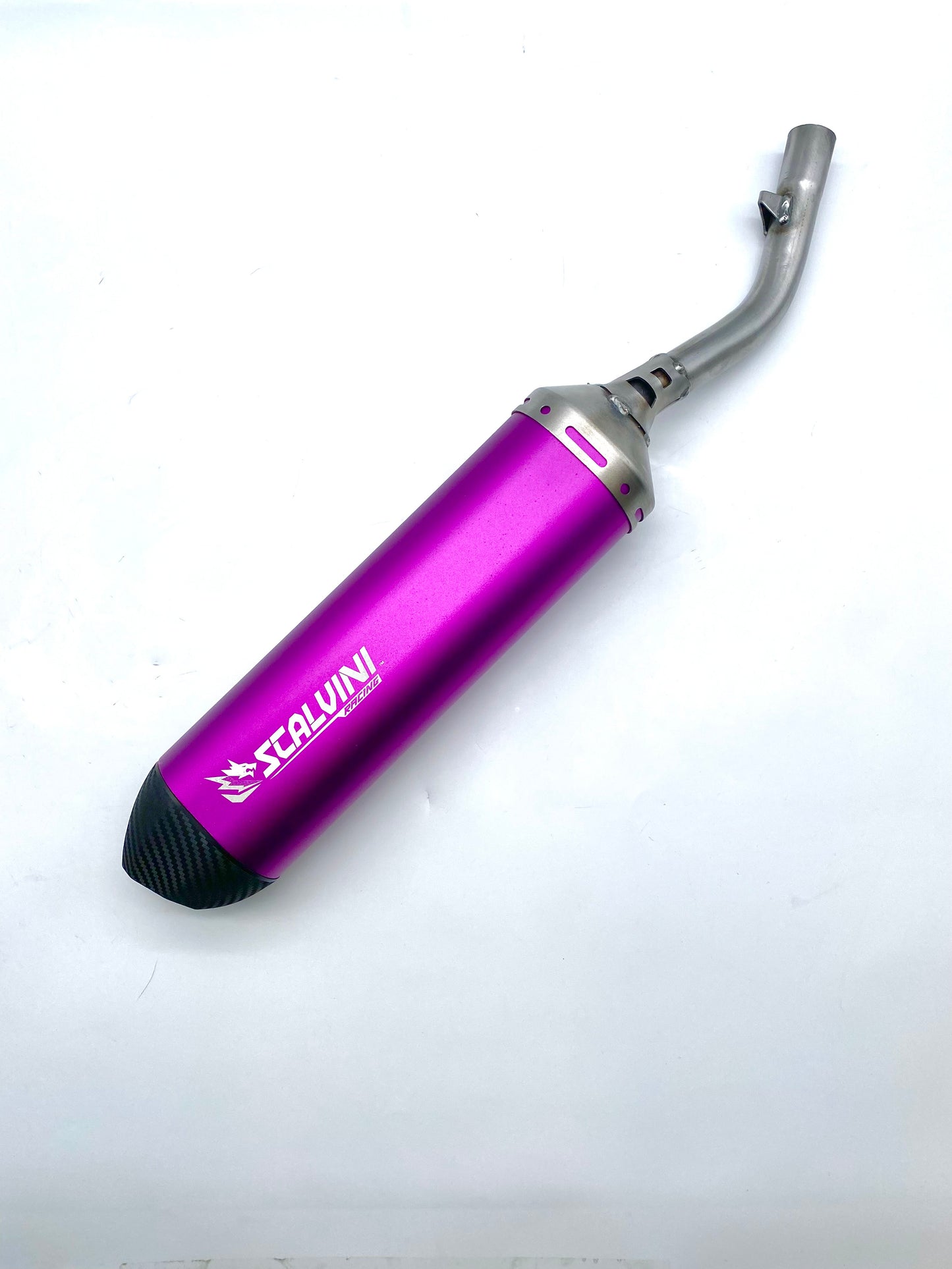 Silenziatore Carbon look PURPLE TM EN125-144 (2025/26)