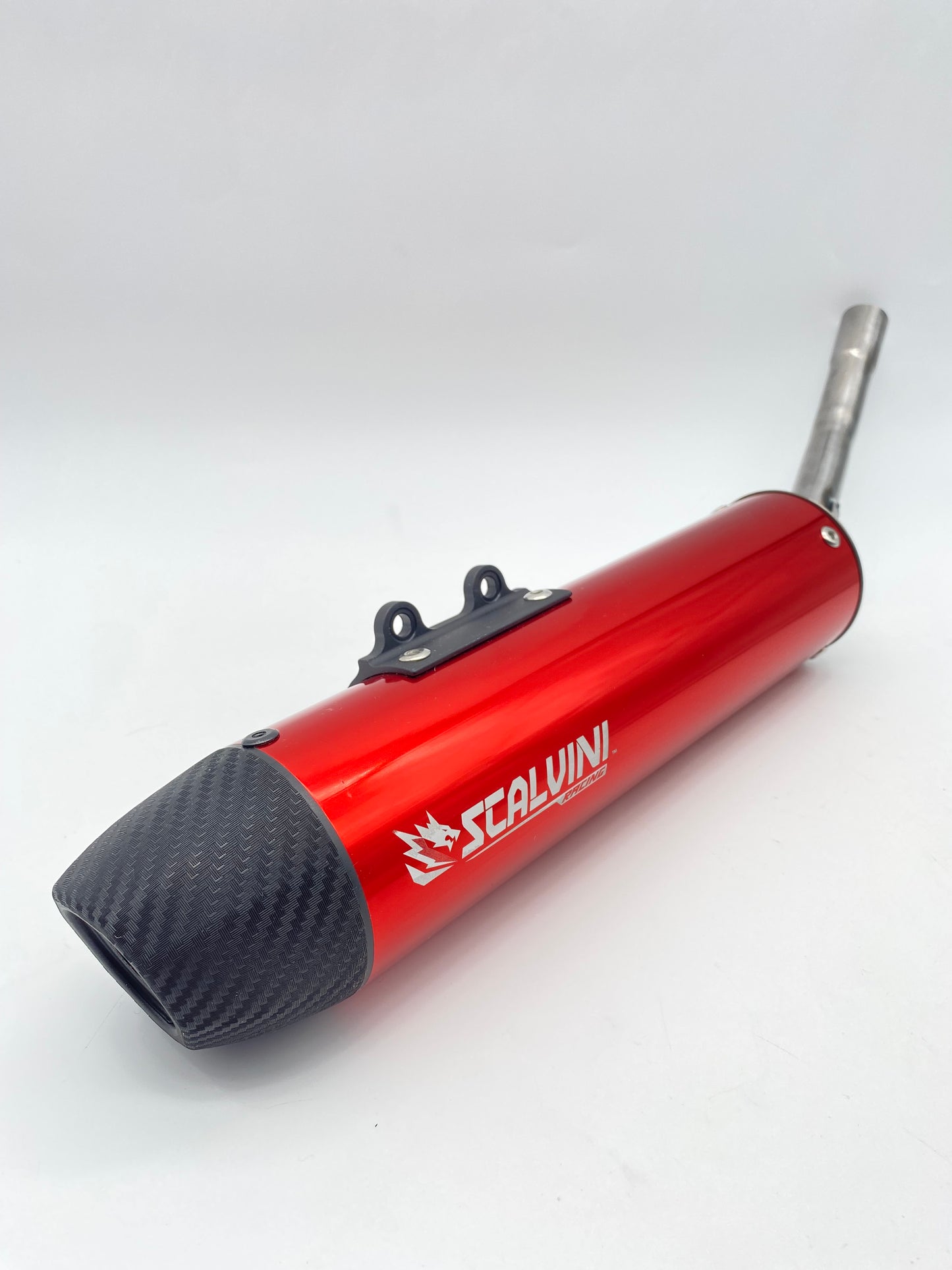 Sillenziatore Carbon look YZ 85 - ( 19/26) RED