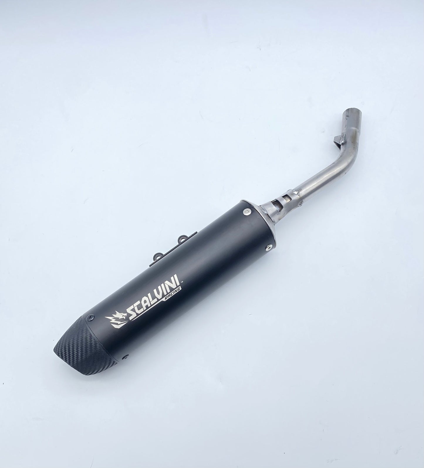 SILENZ. CARBON LOOK PER KTM SX 85 - (18/24) - HQ TC 85( 18/24 ) - GAS GAS MC 65 (21/24)