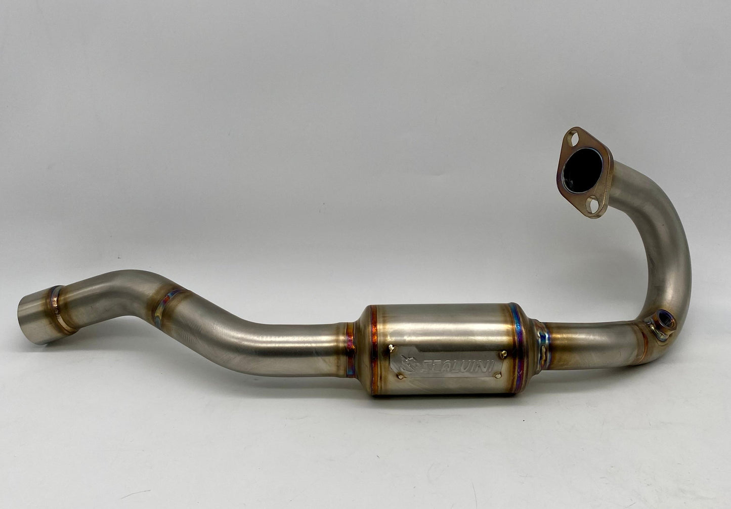 Scarico completo Alu/Carbon per Fantic Motor XMF-XEF 125 4T Iniezione (21/22)