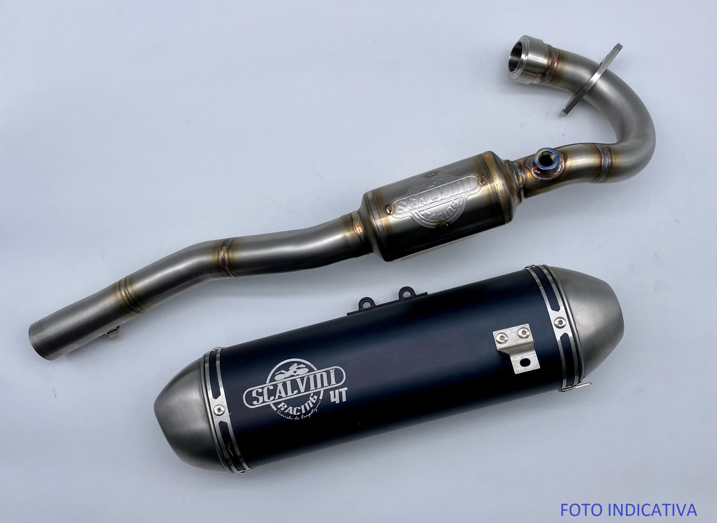 Scarico completo per Fantic Caballero 125 Scrambler 4 tempi ('21-'25)