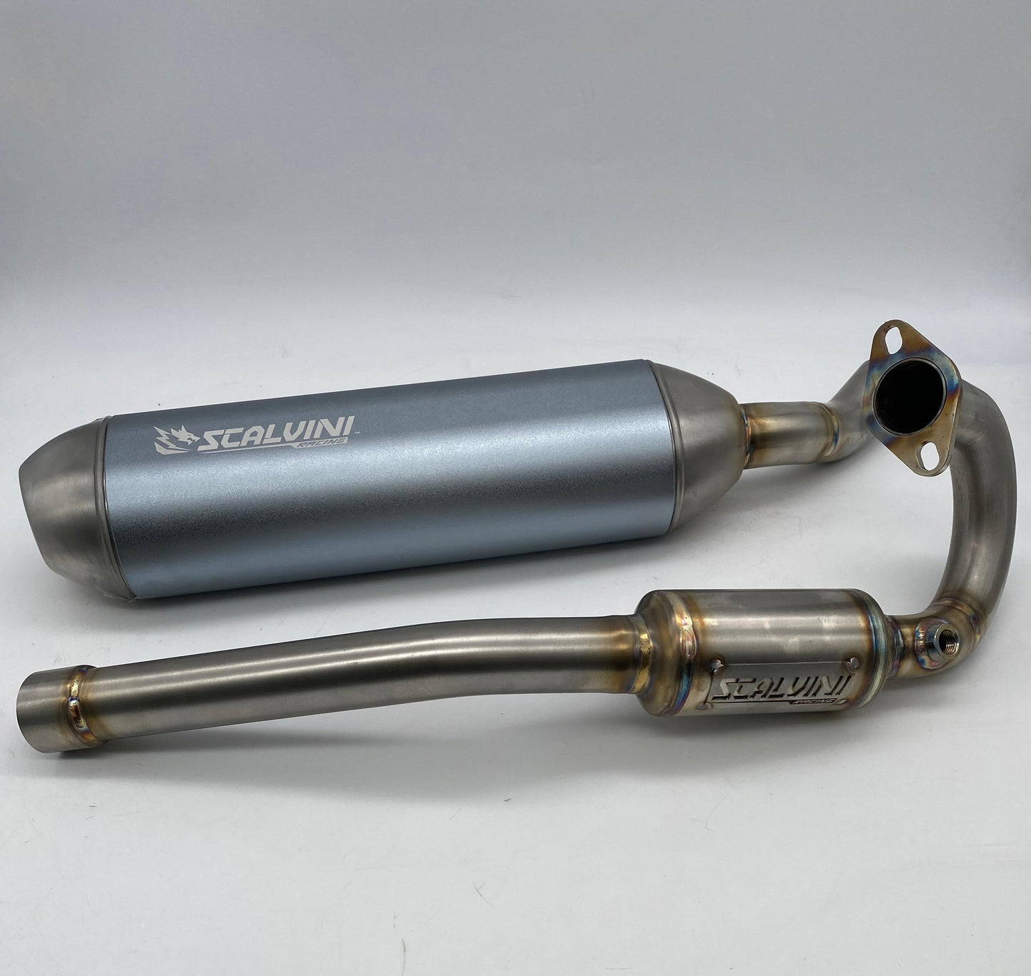 SCARICO COMPL. BETA RR 125 4T INIEZ. - SIL. ALU TITANIUM GREY STD BIG 2025 - EURO 5+