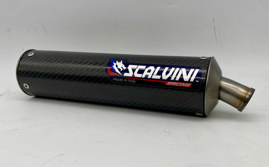 Carbon-stainless steel silencer APRILIA RX/SX 125 ('07-'15)