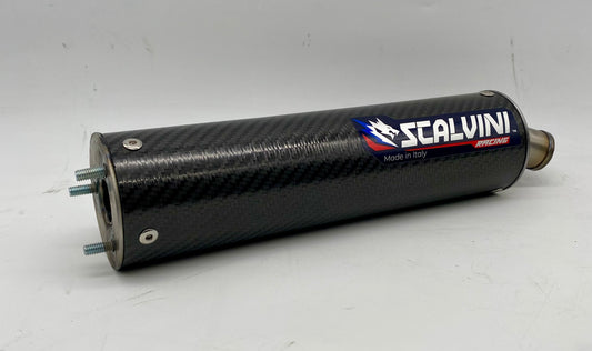 Carbon-stainless steel silencer APRILIA RX/SX 125 ('07-'15)