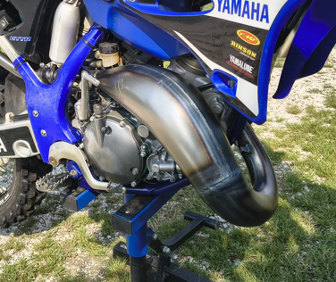 Exhaust compatible with Yamaha YZ 125/144 ('00/'04).