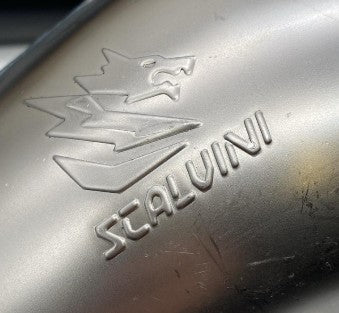 Marmitta stampata compatibile Yamaha YZ 125 (2022/26) - Fantic xx/xe 125 (22/26)