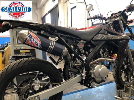Scarico Completo standard big black per RIEJU 125 - 4T AIR C. - 2017/2020