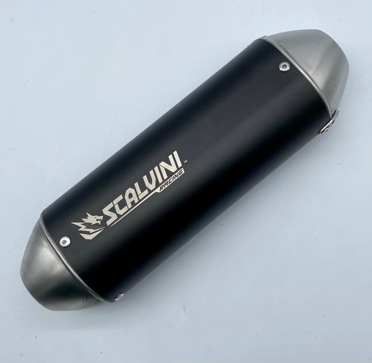 SCARICO COMPL. BETA T 125 4T INIEZ. - SIL. ALU BLACK/INOX BIG 2025 - EURO 5+