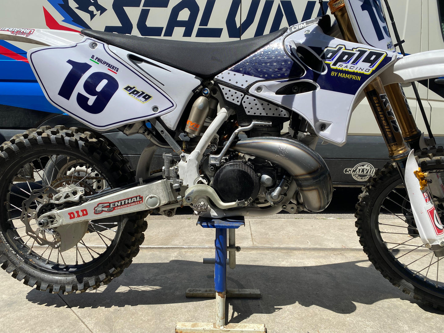 Marmitta STAMPATA compatibile Yamaha YZ 250 ('00/04) iron frame