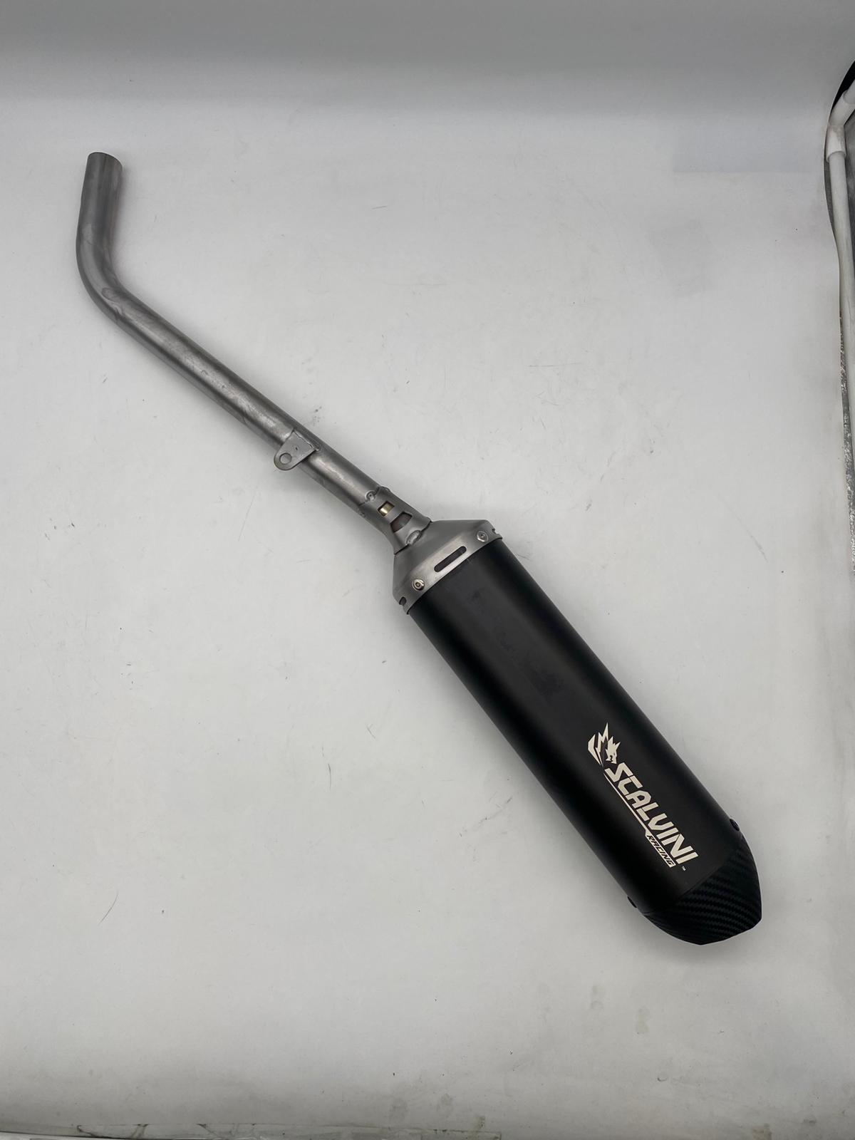 Carbon-stainless steel silencer APRILIA RX/SX 125 ('07-'15)