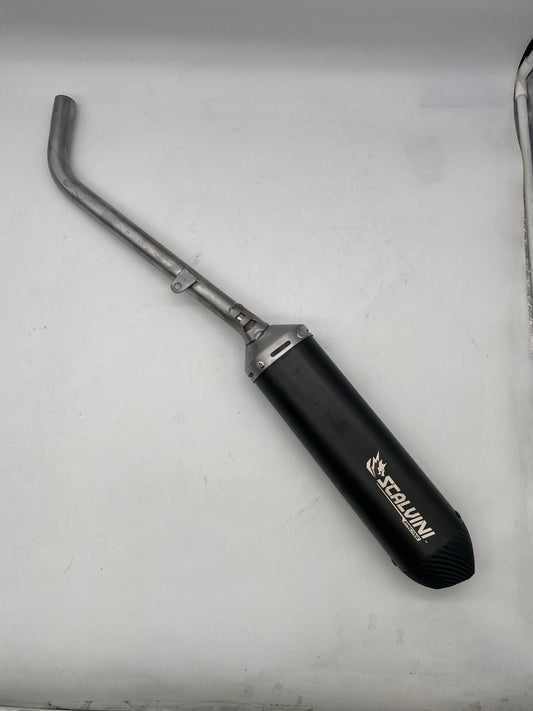 Carbon-stainless steel silencer APRILIA RX/SX 125 ('07-'15)