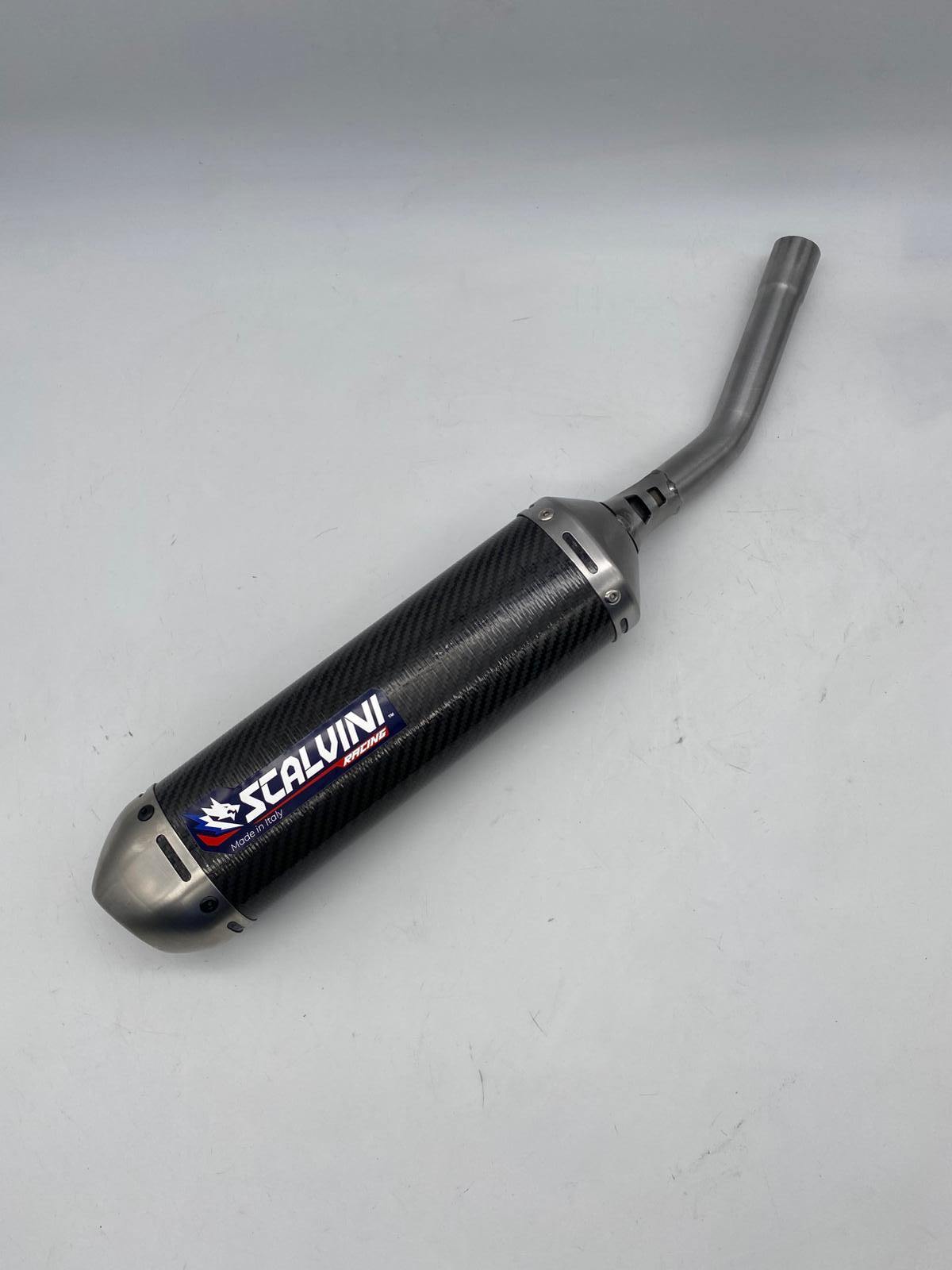 Silenziatore in carbonio con fondello in Inox YAMAHA 250('05-'25)