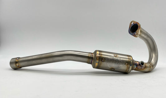 Scarico Completo Alu Blu/Inox per Beta RR 125 4T Iniezione (’21-’24)