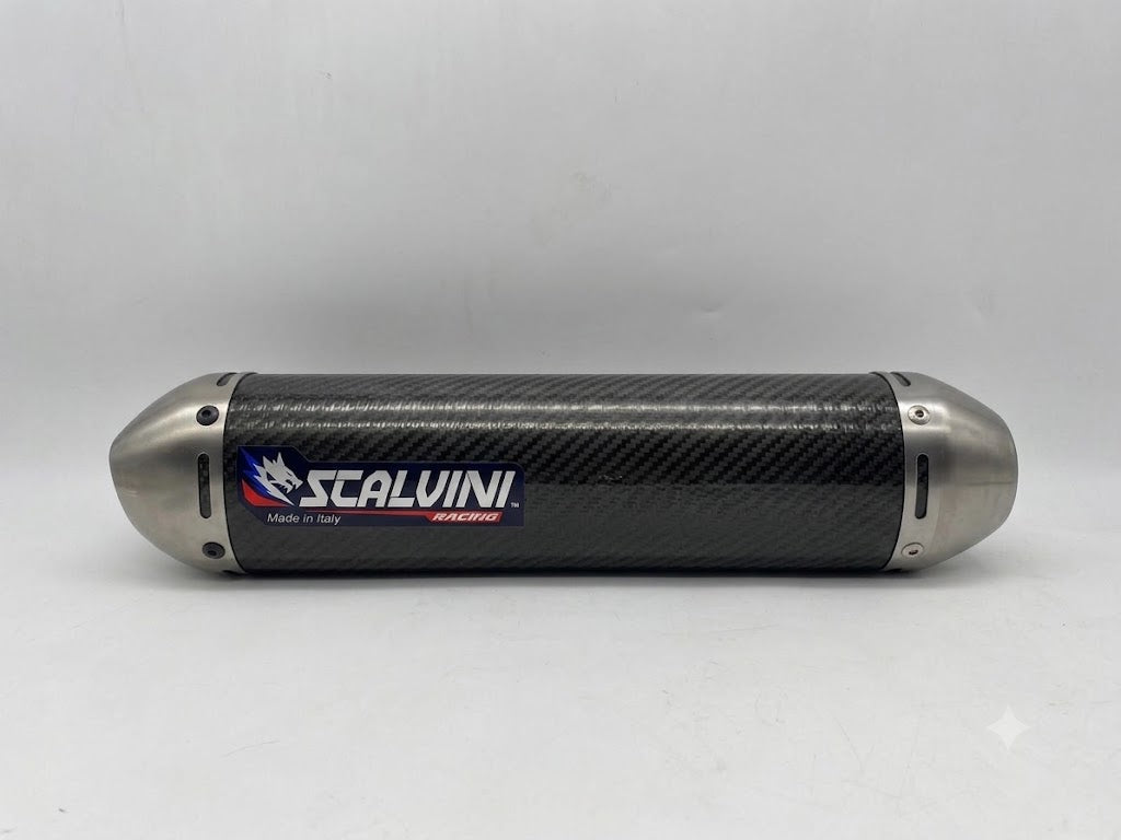 Carbon-stainless steel silencer APRILIA RX/SX 125 ('07-'15)