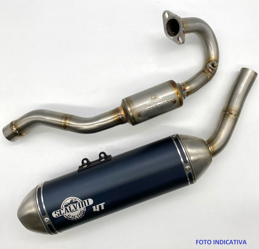 Scarico completo per Fantic Motor XMF-XEF 125 4T Iniezione (23/24)