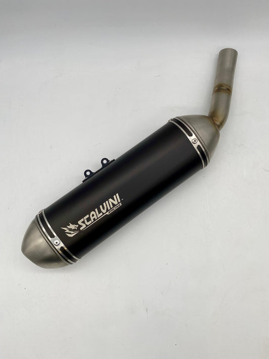 Scarico Completo per Fantic Performance/Competition 125 4T (17/20) silenziatore BIG - Carburatore
