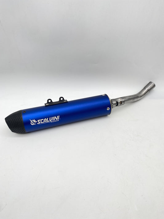 Silenziatore Carbon Look BETA RX RACING 125 BLU ('19-'26)
